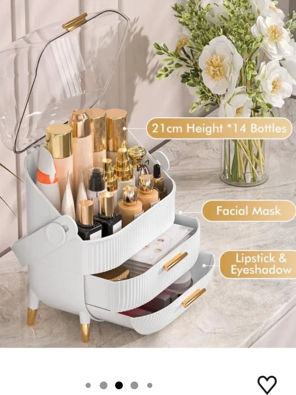 Makeup Organizer! NEW